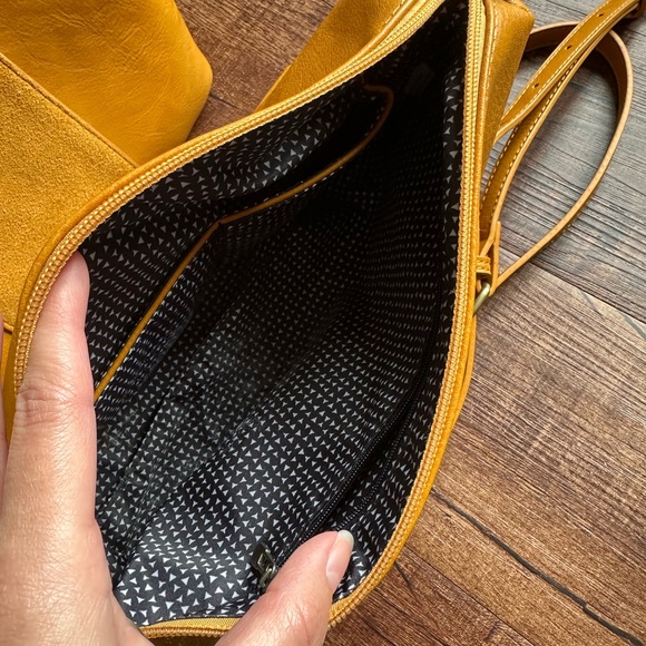 Altar'd State Mustard Yellow Tote Bag - Picture 4 of 5